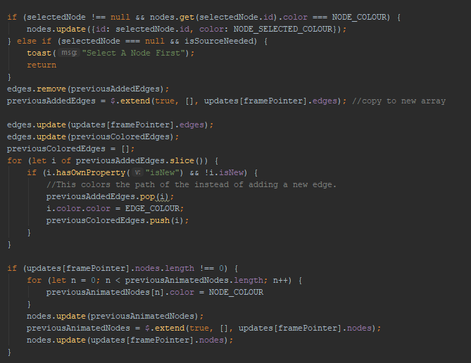 6 Node and Edge Highlighting implementation