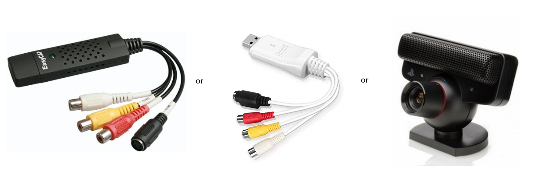 usb capture parts